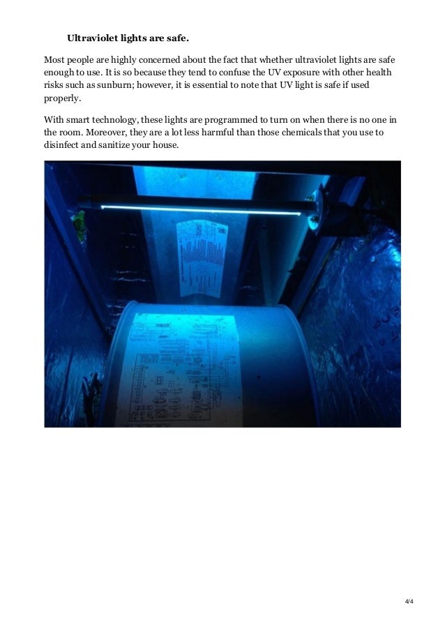 How do uv light sanitizers work