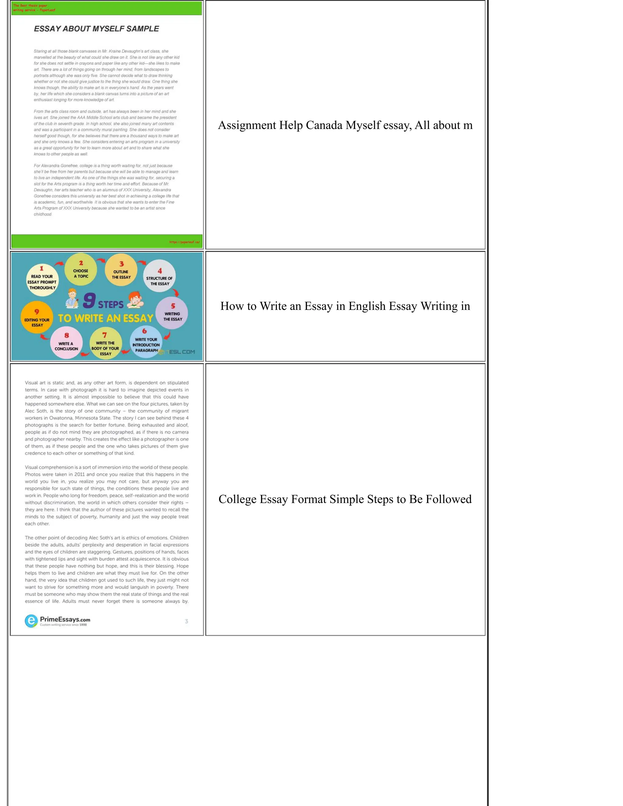 Assignment Help Canada Myself essay, All about m
How to Write an Essay in English Essay Writing in
College Essay Format Simple Steps to Be Followed
 