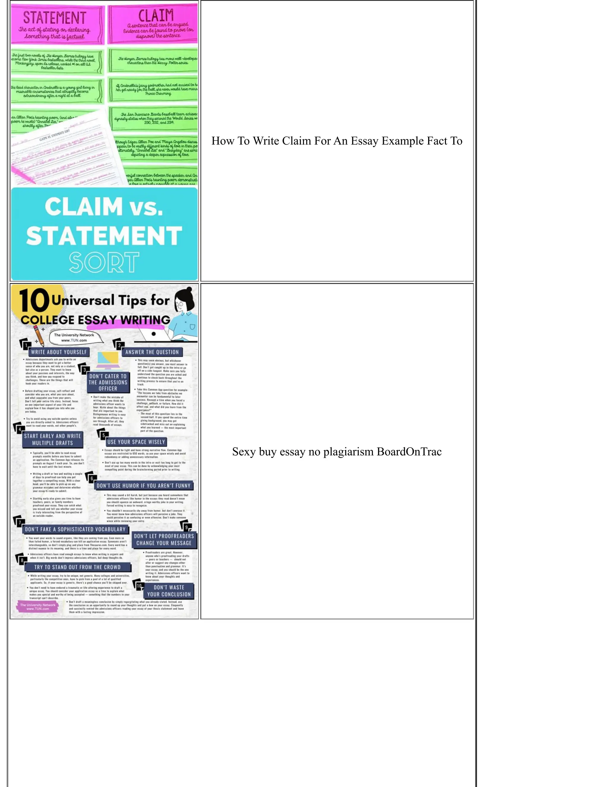 How To Write Claim For An Essay Example Fact To
Sexy buy essay no plagiarism BoardOnTrac
 