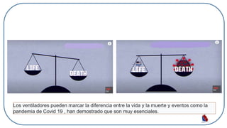 Los ventiladores pueden marcar la diferencia entre la vida y la muerte y eventos como la
pandemia de Covid 19 , han demostrado que son muy esenciales.
 