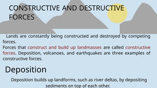 How Weathering, Erosion, and Deposition Shape Earth's Surface ...