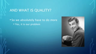 WHAT WE DO
• Write test plans and procedures
• Analyze and deconstruct requirements
• Write test cases
• Execute test cases and compare results to requirements
• Make a determination on whether requirements have been met
 