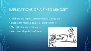 AND THAT’S A PROBLEM
• Software that should be better isn’t
• Often not even tested to requirements
• And many software organizations don’t seem to care
• We should care about that
 