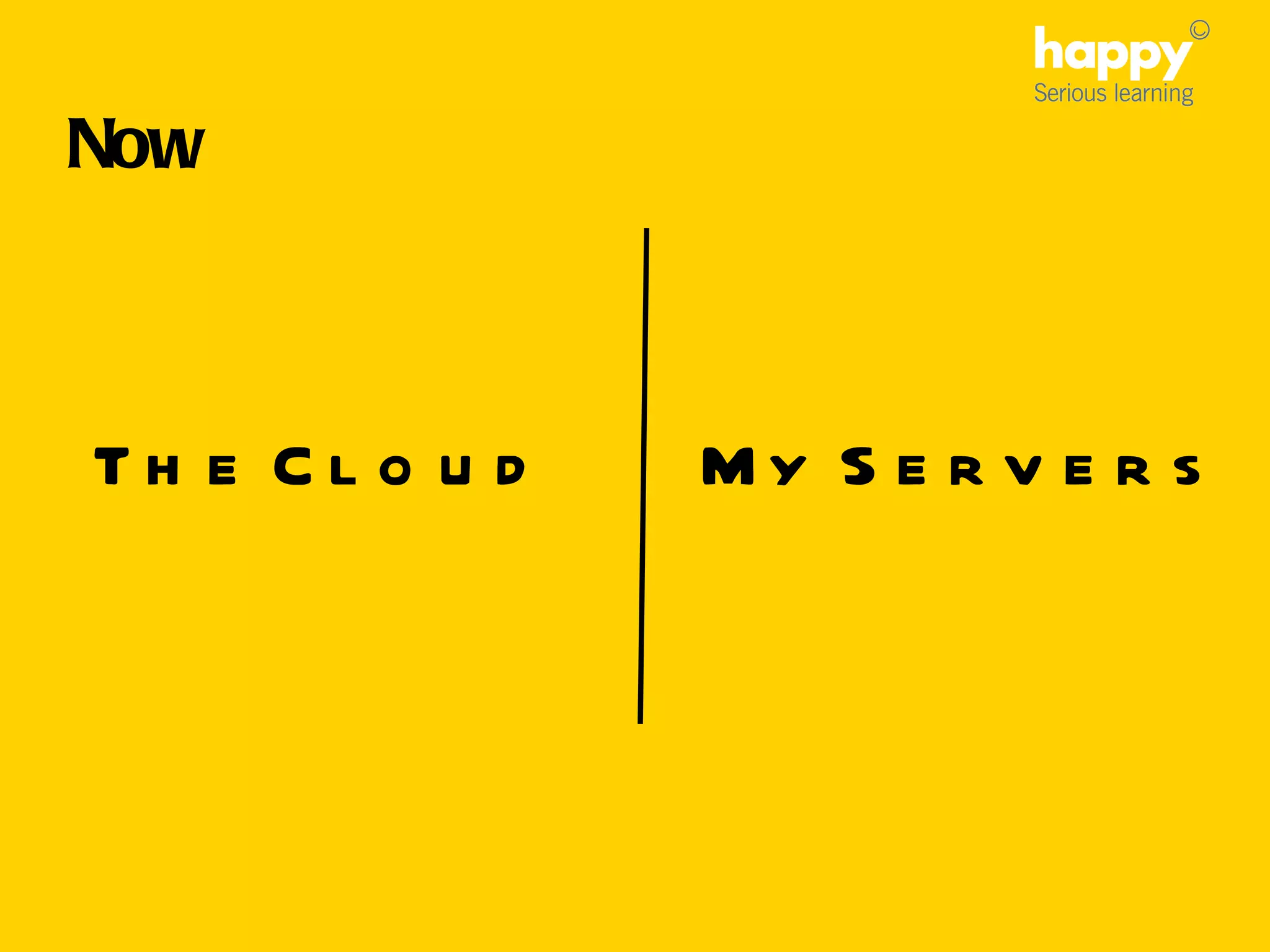 The Cloud My Servers Now