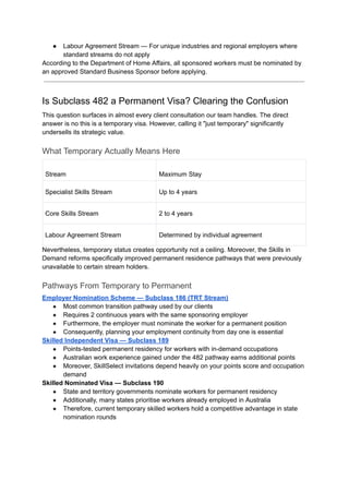 Comprehensive Guide to Applying for Australia's Visa Subclass 482 (TSS ...