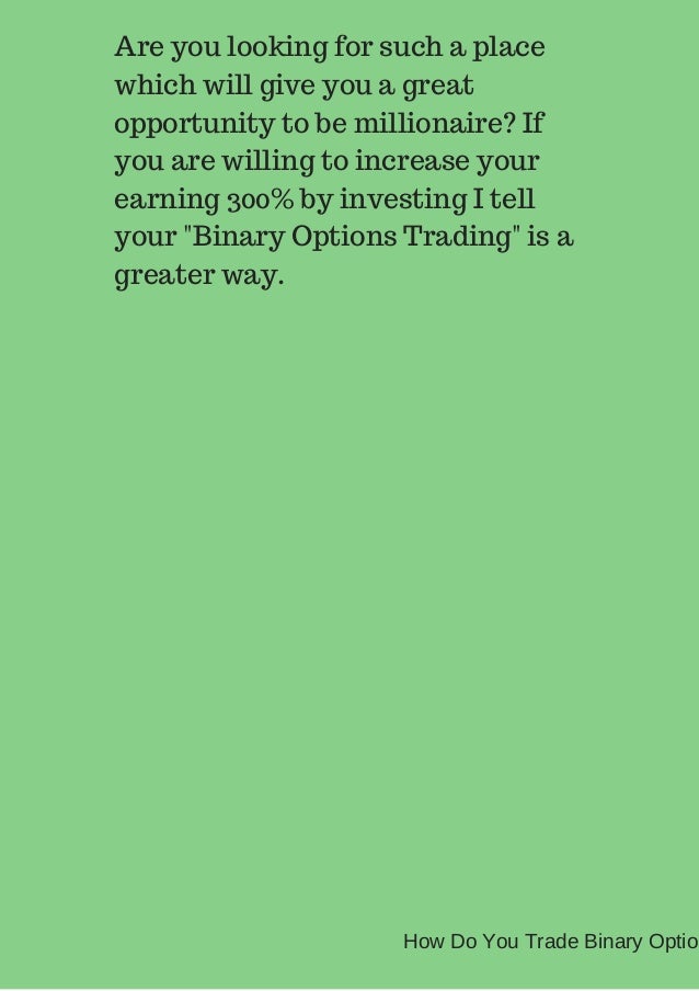 How to profit in binary options - Quora how do you profit from binary options