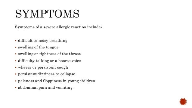 How Do You Treat An Allergic Reaction