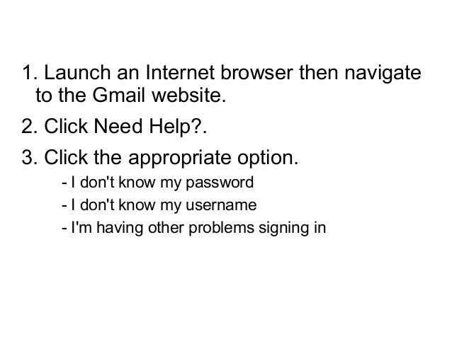 How do you unlock your gmail account?