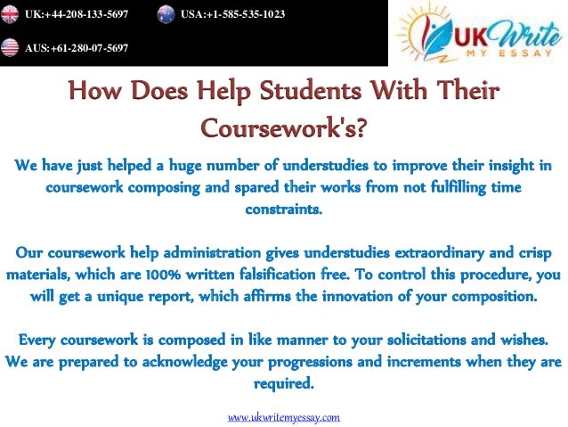 write my coursework