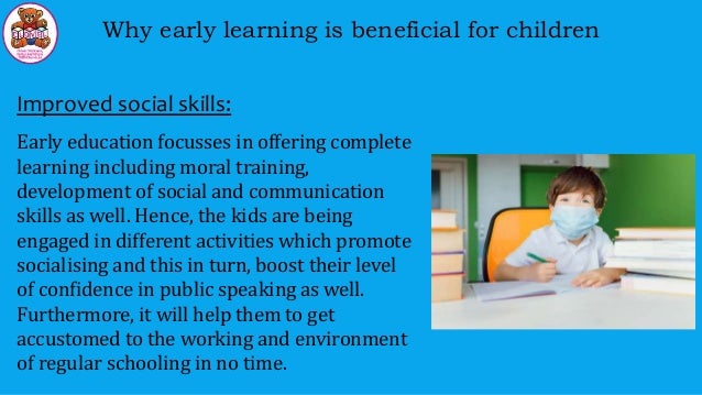 How Early Learning Can Benefit Children – 2 Interesting Ways | PPT