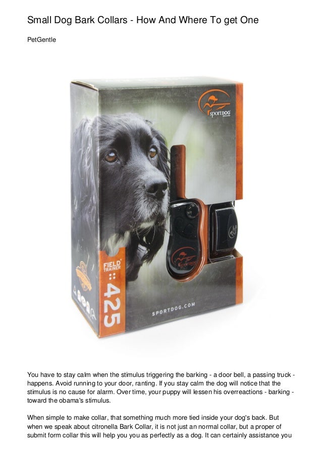 bark spray collars for small dogs