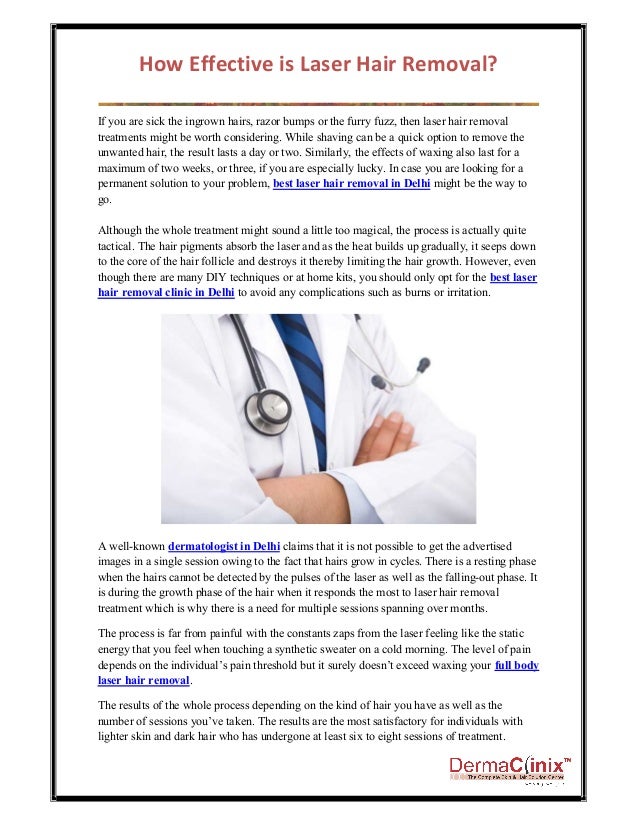 How Effective Is Laser Hair Removal