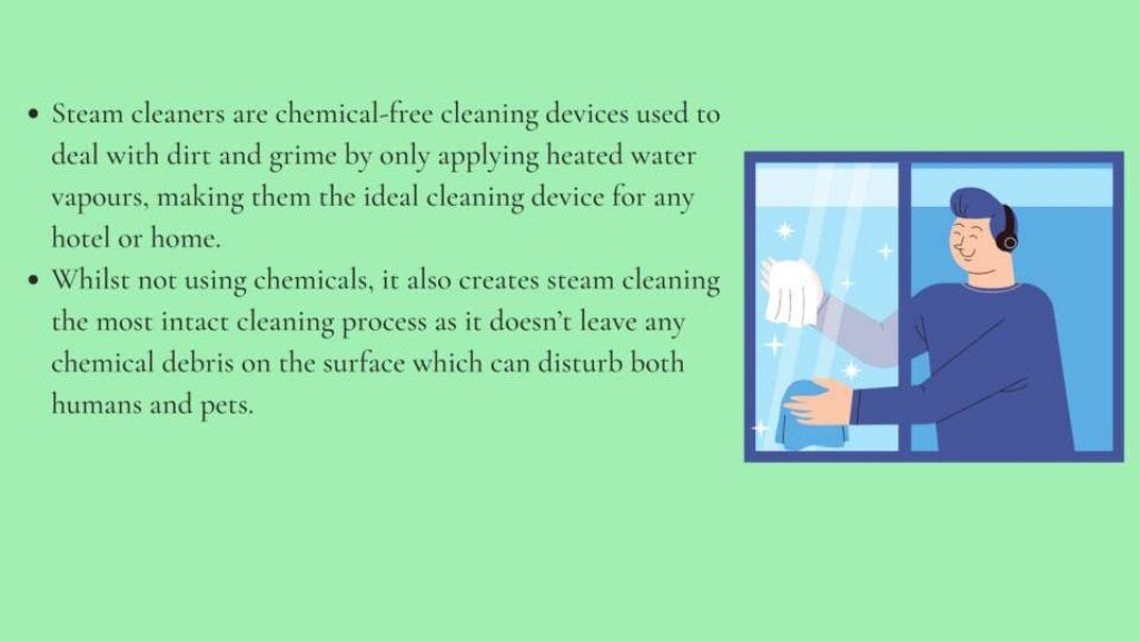How effective is steam cleaning for windows.