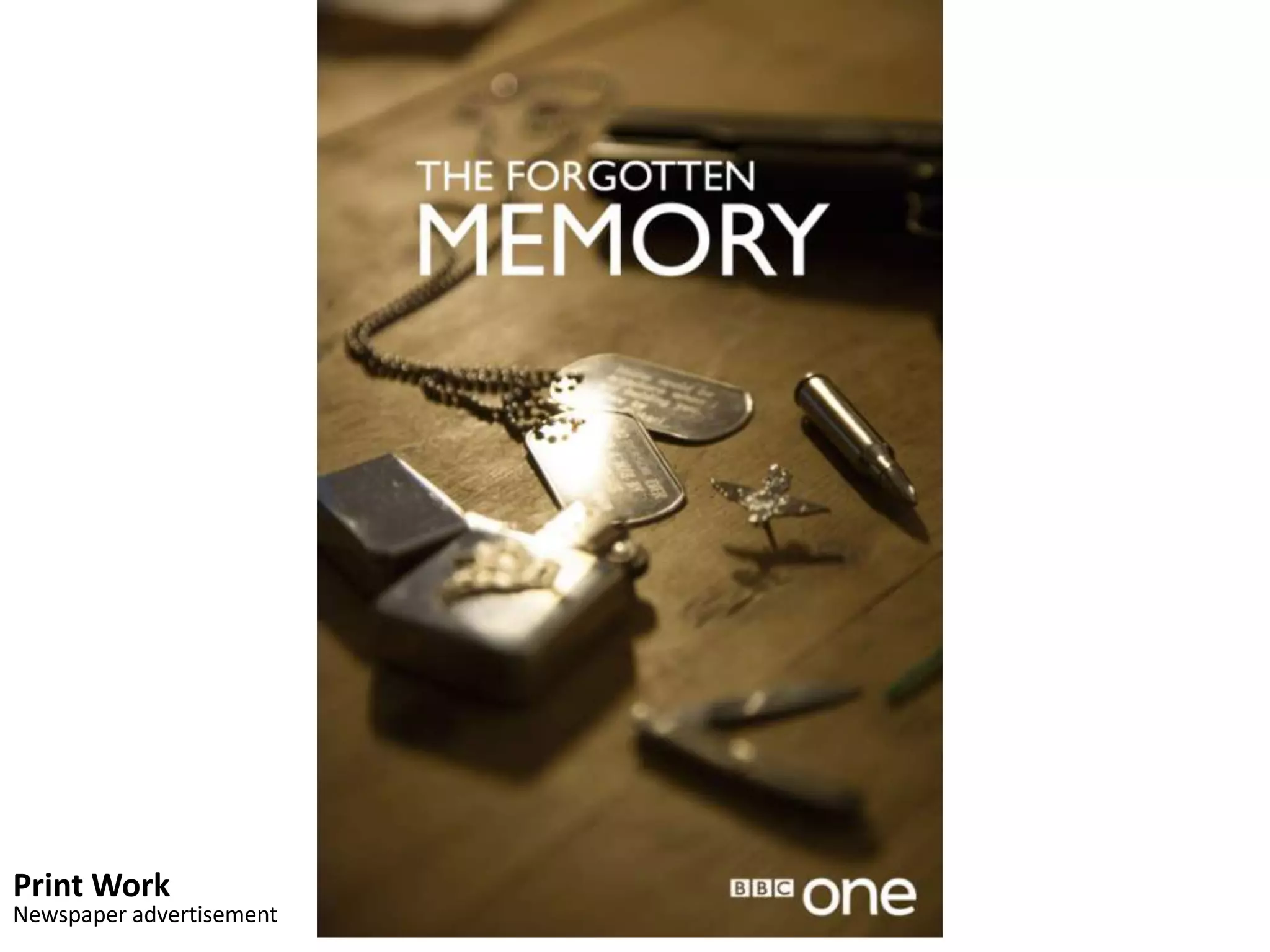 Print Work
Newspaper advertisement
 