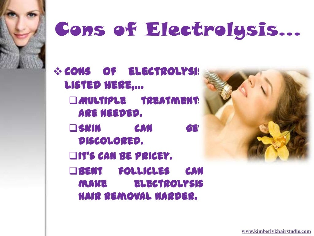 How electrolysis hair removal technique works
