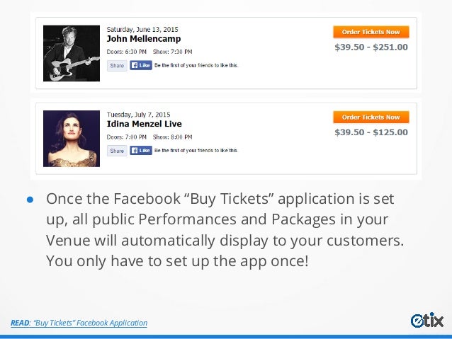 How Etix Supports Sales On Social