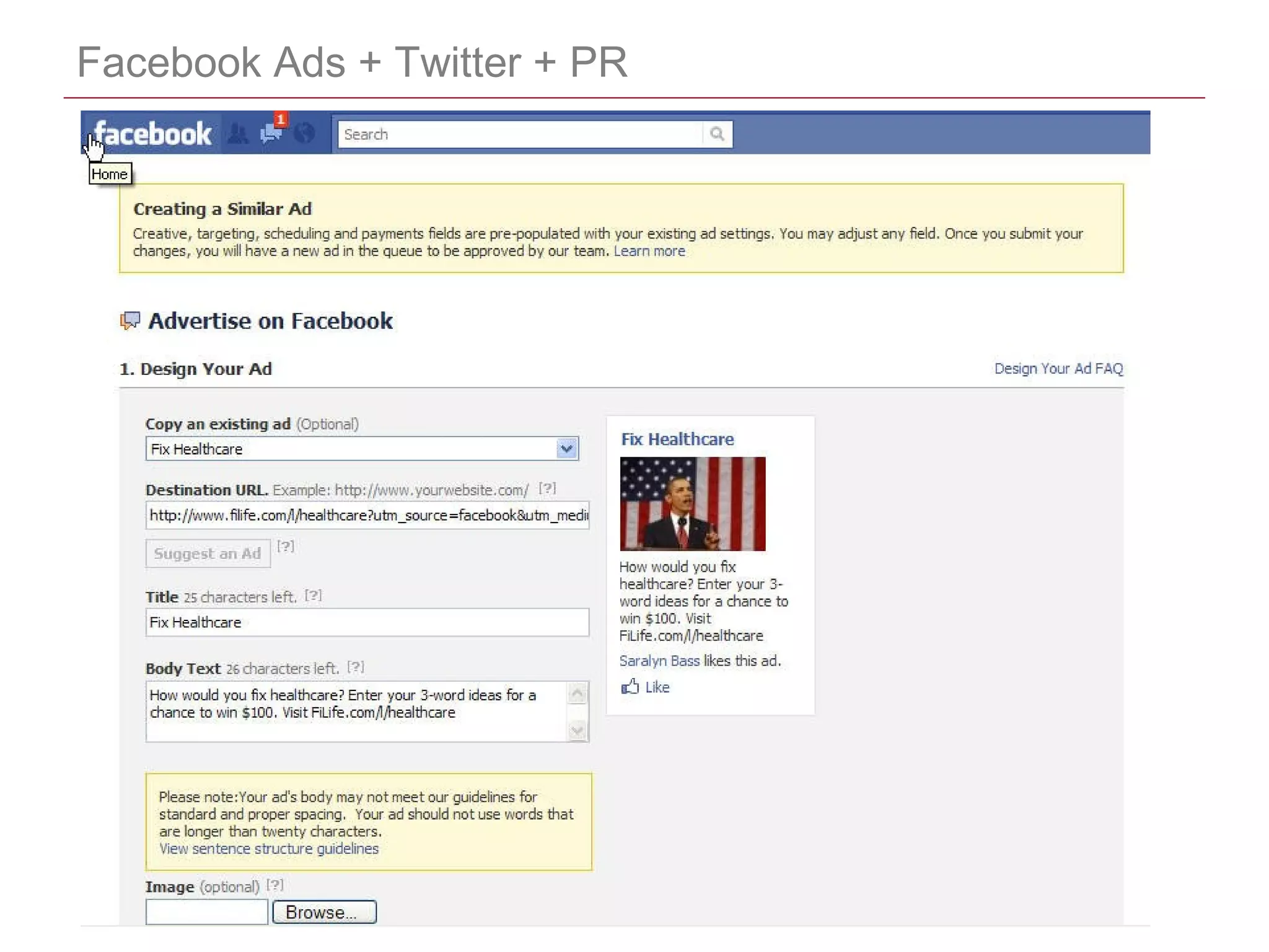 CONFIDENTIAL
Facebook Ads + Twitter + PR
 
