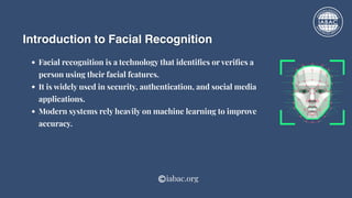 How Facial Recognition Works with Machine Learning | IABAC | PDF