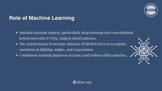 How Facial Recognition Works with Machine Learning | IABAC | PDF
