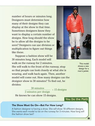 Fashion Studies Math How fashion designers use math | PDF