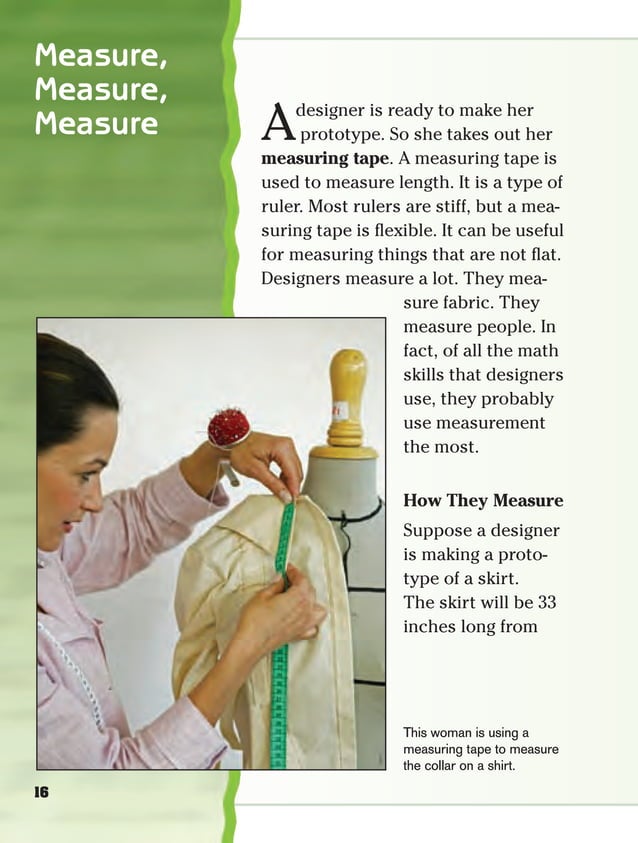 How Fashion Designers Use Math PDF