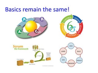 Basics remain the same!
 