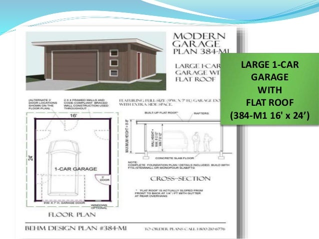 16 X 24 Garage Plans how flat roof garages can be a better choice 16 X 24 Garage Plans how flat roof garages can be a better choice