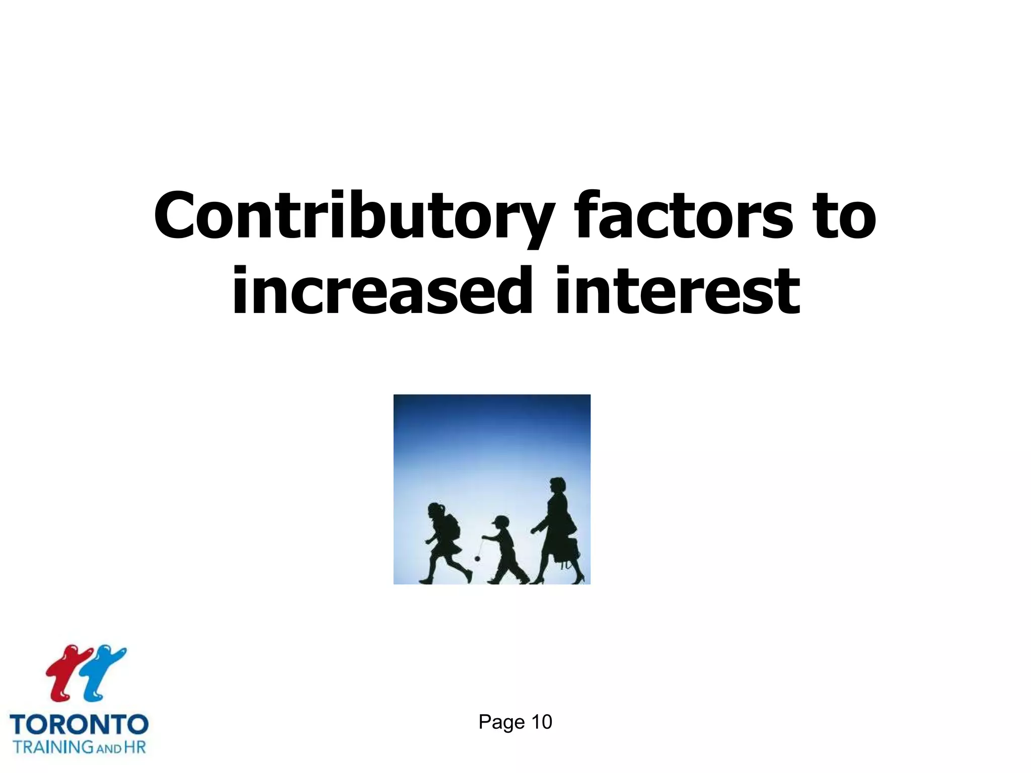 Contributory factors to
  increased interest




          Page 10
 