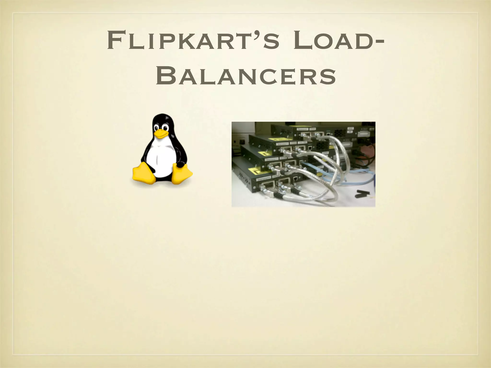 Flipkart’s Load-
   Balancers
 