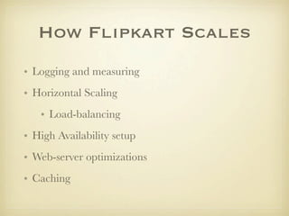 How Flipkart scales PHP Slide 9