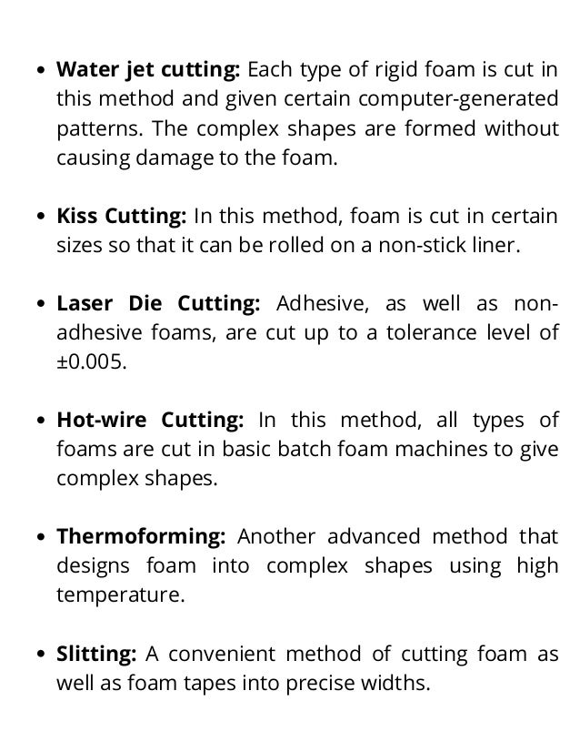 How foam is made and what are its uses?