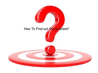 How To Find out the problem?