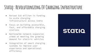 How Funding Is Accelerating EV Growth in India From Drivn to Statiq | PDF