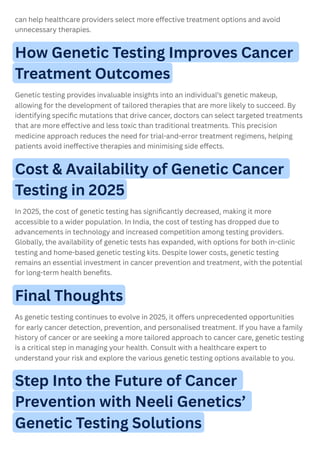 How Genetic Testing is Revolutionising Cancer Detection in 2025 (1).pdf