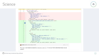 the best way to build and ship software
Science
54
"
 