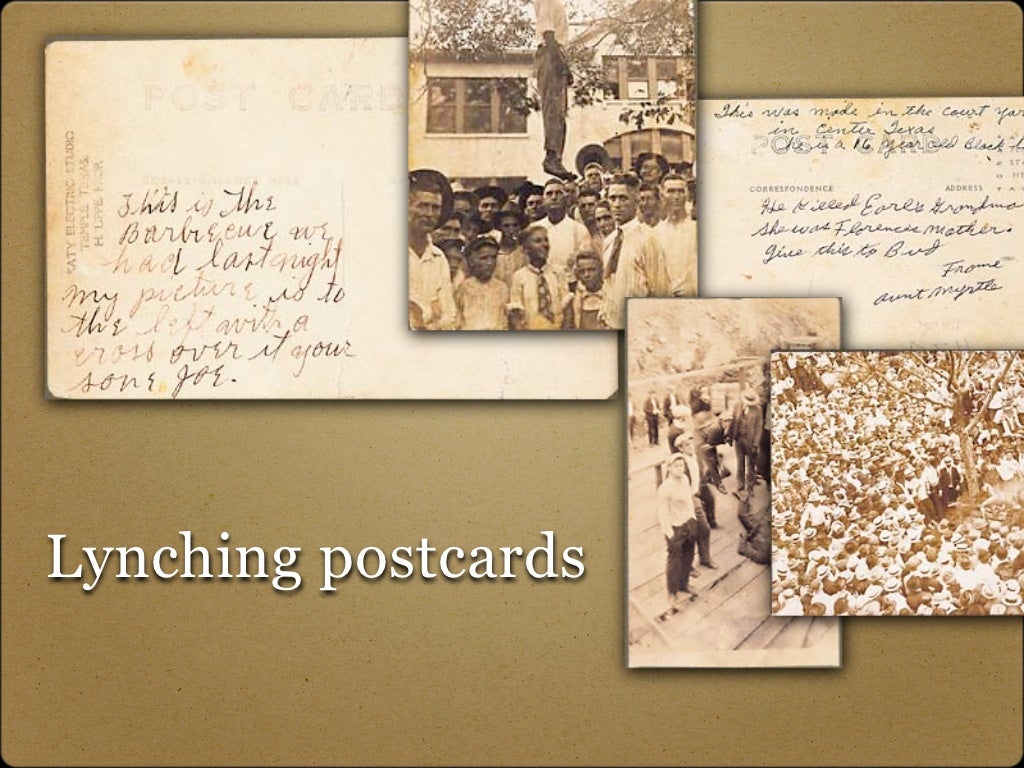 Lynching postcards