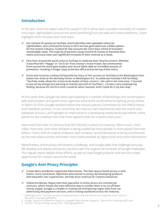 Google's Effort to Fight Content Piracy Slide 3