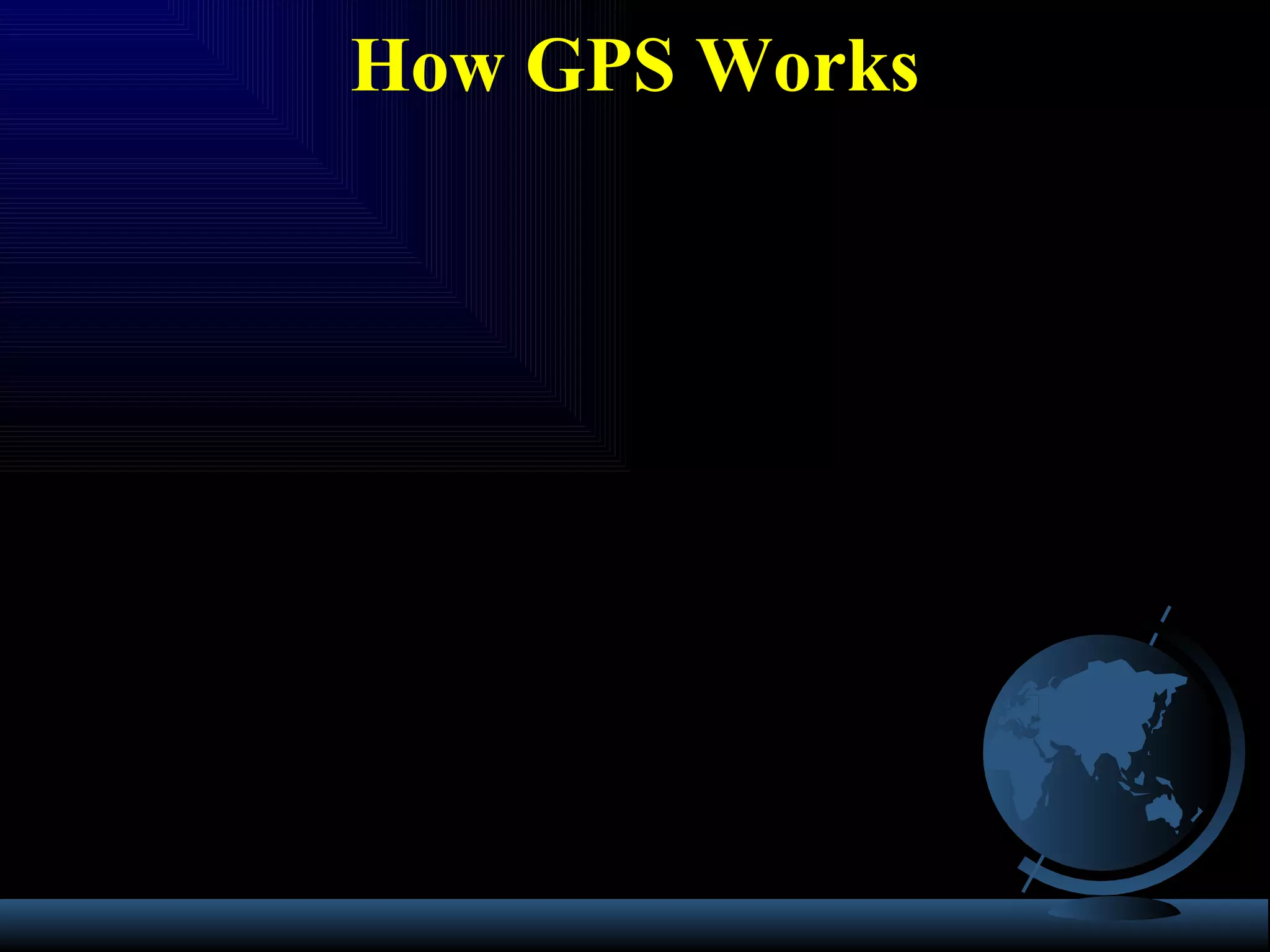 How GPS Works 