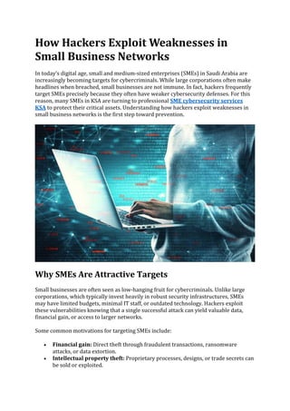 How Hackers Exploit Weaknesses in Small Business Networks.pdf