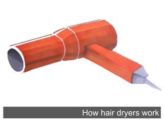 How hair dryers work
 