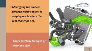How Harmful Can Coolant Leak Under Intake Manifold Be on Your BMW X3 PPTX