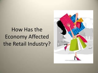 How Has the
 Economy Affected
the Retail Industry?
 