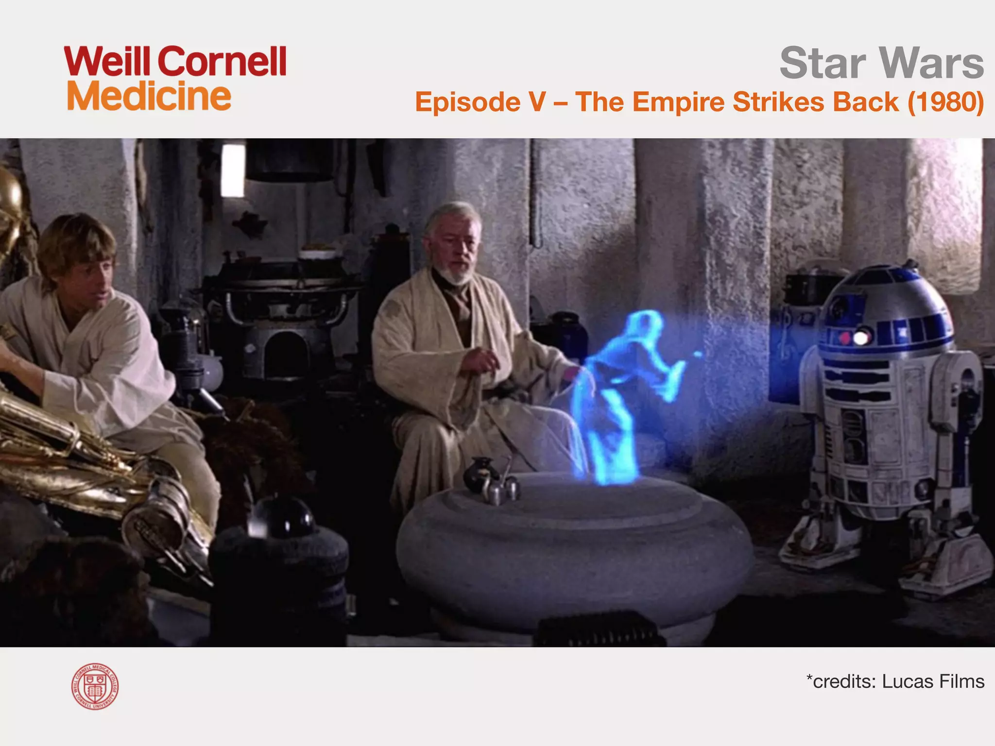 *credits: Lucas Films
Star Wars
Episode V – The Empire Strikes Back (1980)
 