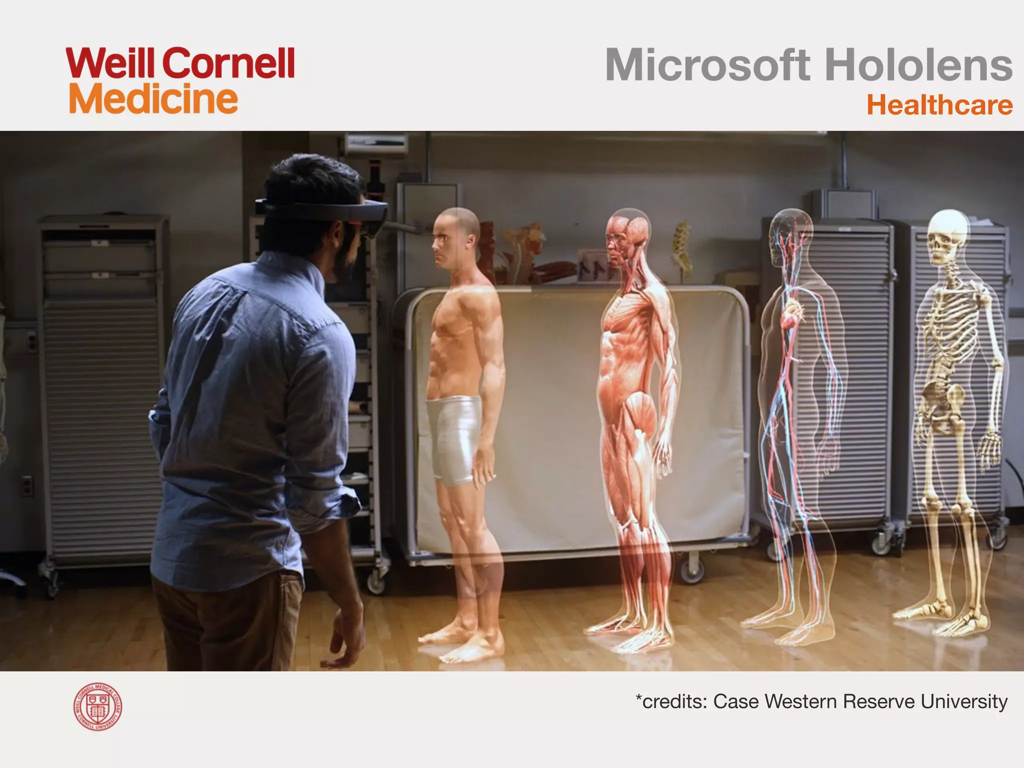 *credits: Case Western Reserve University
Microsoft Hololens
Healthcare
 