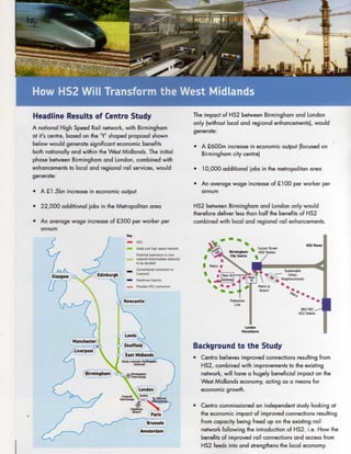 How hs2 will transform the West Midlands