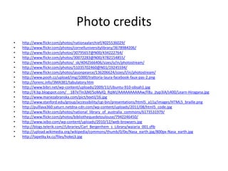 Photo credits
•   http://www.flickr.com/photos/nationaalarchief/4025536029/
•   http://www.flickr.com/photos/cornelluniver...