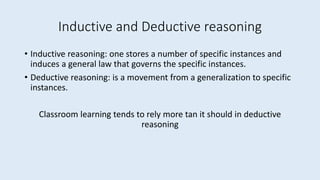How humans learn in general and how they | PPTX