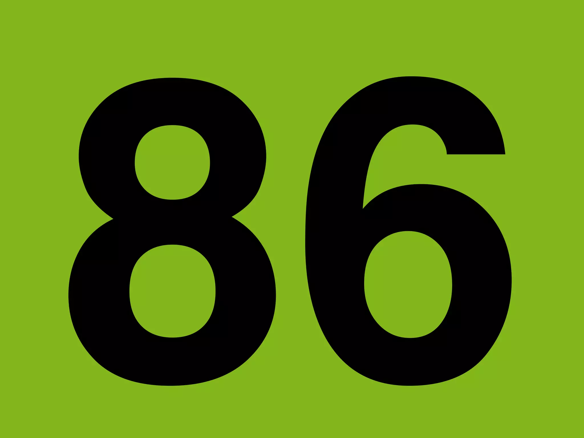 86
 
