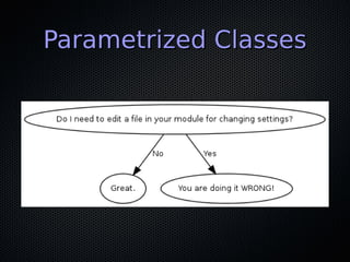 Parametrized Classes
 
