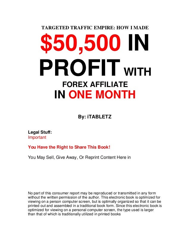 Forex affiliate agreement